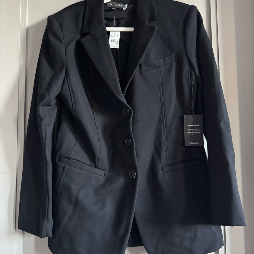 Women's Black Blazer Jacket